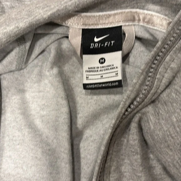 Nike Dri-Fit Atheltic Jacket, Medium | Gray - Picture 7 of 8